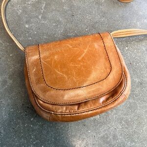 Hobo genuine leather crossbody bag